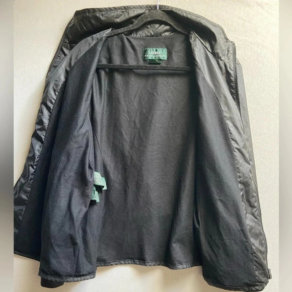 Lauren Ralph Lauren packable windbreaker full  zip jacket Sz L - Picture 3 of 11